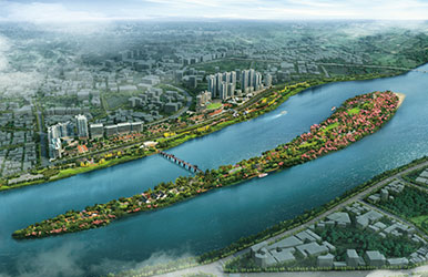 湖南衡阳·东洲岛综合开发设计